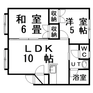 ピーチハウス【2階】の間取り