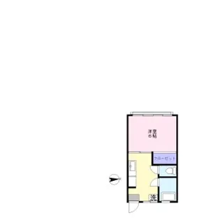 福本マンション【2階】の間取り