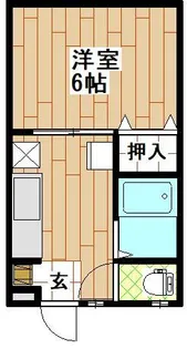 第2木村コーポ【2階】の間取り