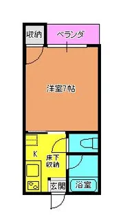 グランディールM【2階】の間取り