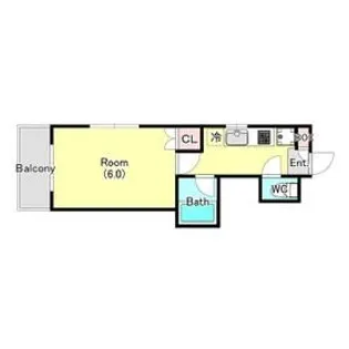 ロワール成瀬【2階】の間取り