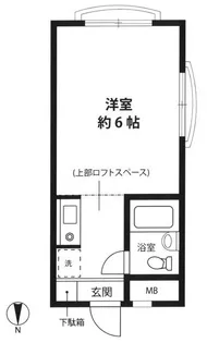 エクセル・ミワ【2階】の間取り