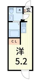 フィオーレ金町II【1階】の間取り