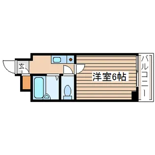 ベルシティ米ヶ袋リバース【4階】の間取り