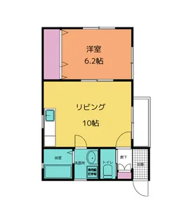 ファブール【1階】の間取り