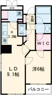 サウスポート品川レジデンス【3階】の間取り
