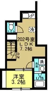 EMMA検見川【2階】の間取り