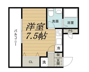 千葉県千葉市中央区椿森1【マンション】の間取り