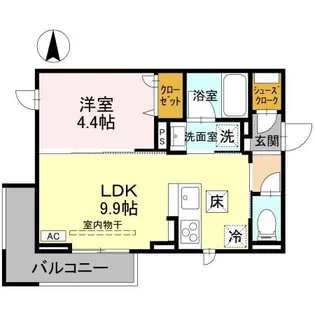 DR相木KALP【1階】の間取り