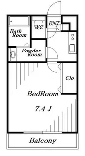 リブリ・長洲【2階】の間取り