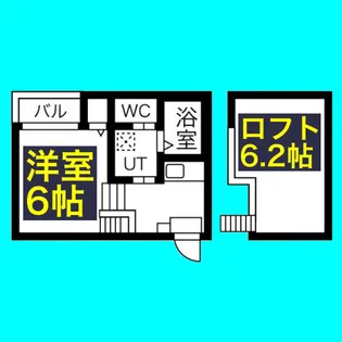 GRANDFORME 堀田【1階】の間取り