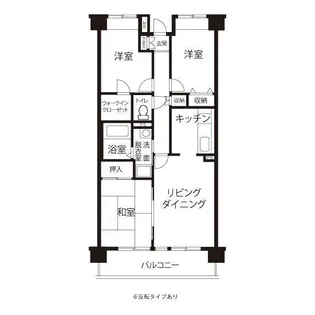 セラビーヌーベル【2階】の間取り