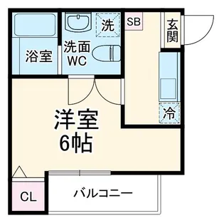 埼玉県川口市戸塚東1【アパート】の間取り