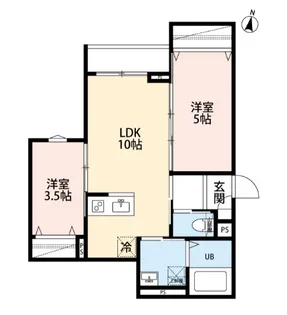 rh 本千葉【3階】の間取り