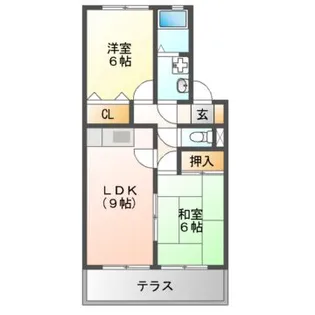 ソフィアヴィーブル【1階】の間取り