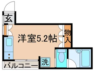 シエルアビタシオンaoi【1階】の間取り