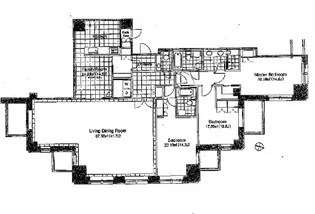青山第一マンションズ【16階】の間取り