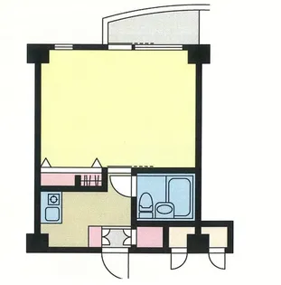 プレステージ駒場【2階】の間取り