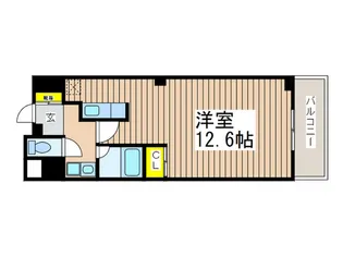 フォーリア【6階】の間取り