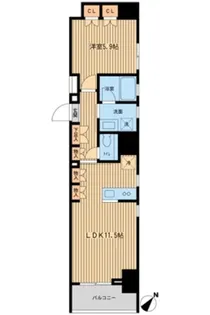 千葉県柏市柏2【マンション】の間取り