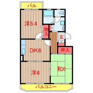ファーストコーポ【2階】の間取り