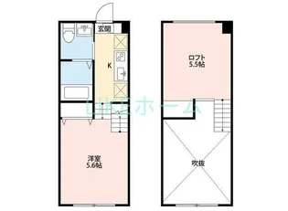 chalet+ 東中山【2階】の間取り