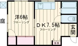 スカイメゾン【1階】の間取り