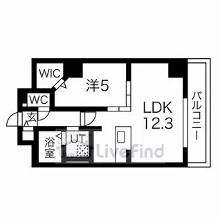 ibiza(イビザ)【3階】の間取り