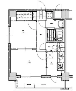 BUREEDS大橋【5階】の間取り