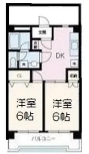 ライブリー池袋【3階】の間取り