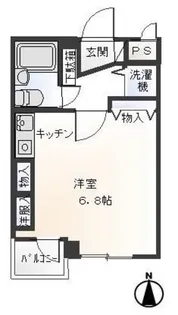 エクセレントM【3階】の間取り