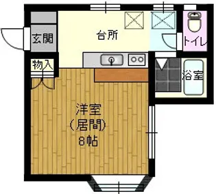 ウイング21【1階】の間取り