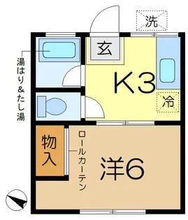 グレイス大岡【2階】の間取り