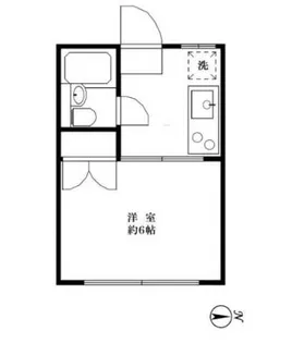 第三ハイツ【2階】の間取り