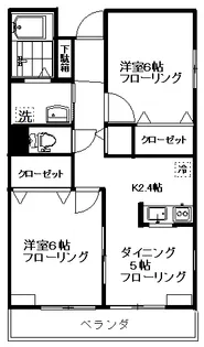 砧倶楽部【3階】の間取り
