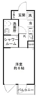 東京都世田谷区北沢1【マンション】の間取り