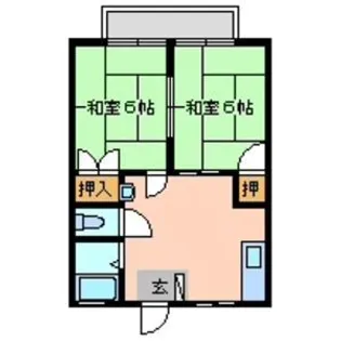 サンライフ I【1階】の間取り