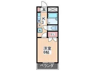 広島県広島市西区南観音2【マンション】の間取り