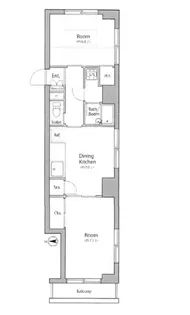 東京都文京区西片1【マンション】の間取り