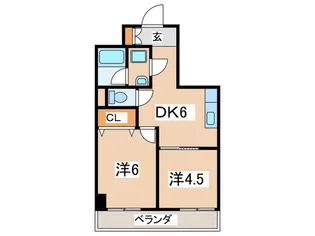 マリンハイツの間取り