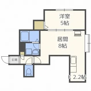 グランデプレシア宮の沢【2階】の間取り