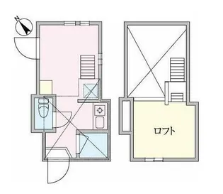 TRアーバンプレイス高田馬場II【2階】の間取り