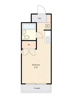 リエス高尾【5階】の間取り