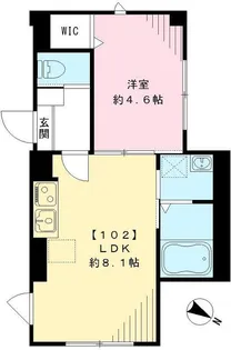 Vieuno TN ビューノティーエヌ【1階】の間取り