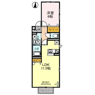プレミール C【2階】の間取り