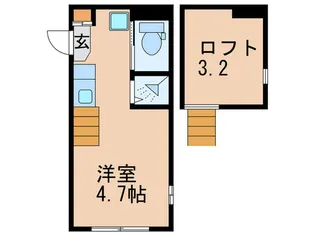 ハーモニーテラス坂戸【2階】の間取り