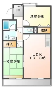 花曜日【2階】の間取り