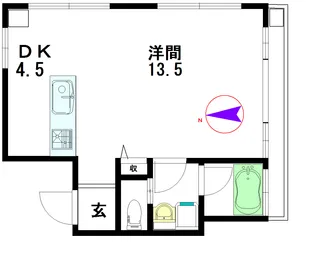 メゾン一刻【2階】の間取り