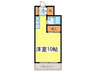 しんたくハイツ南大通【6階】の間取り