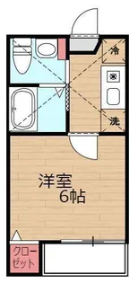 メゾン グリシーヌ【2階】の間取り
